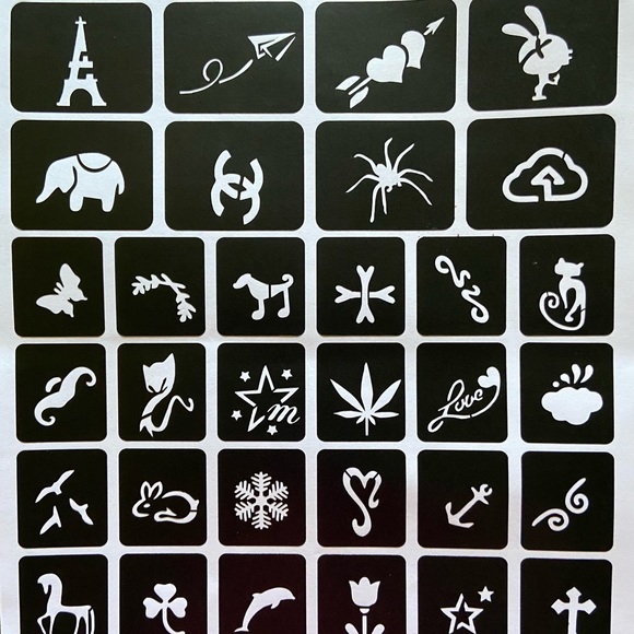 COPY - Fun Party Sparkle Home Tattoos - Picture 5 of 7